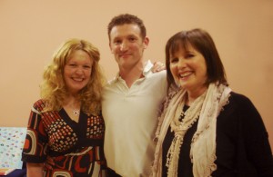 Debra with Mastery Path speakers Paul Ryder and Susan Ainscough