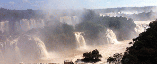 Incredible Power of the Iguassu Falls, Sharing a Tweet with toucans and macaws